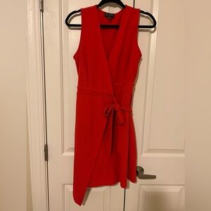 The Limited red wrap dress